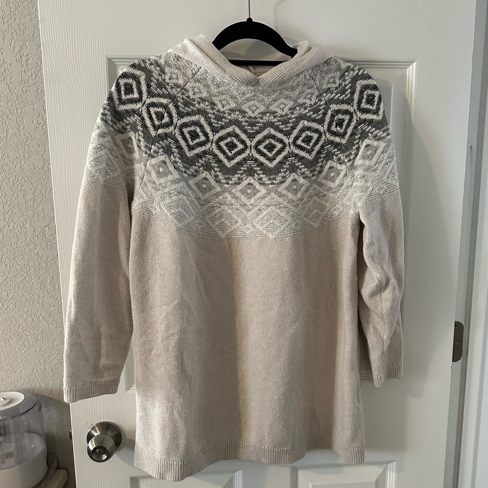 J. Jill hooded sweater XL